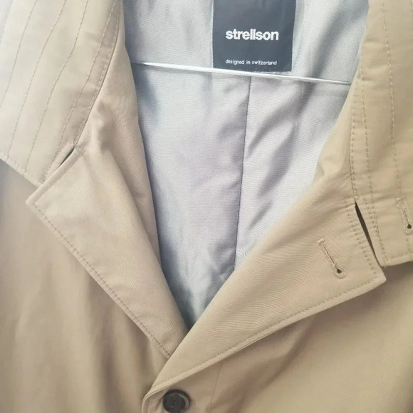 Strellson Gordon Long Coat Tan 54 - Picture 10 of 14
